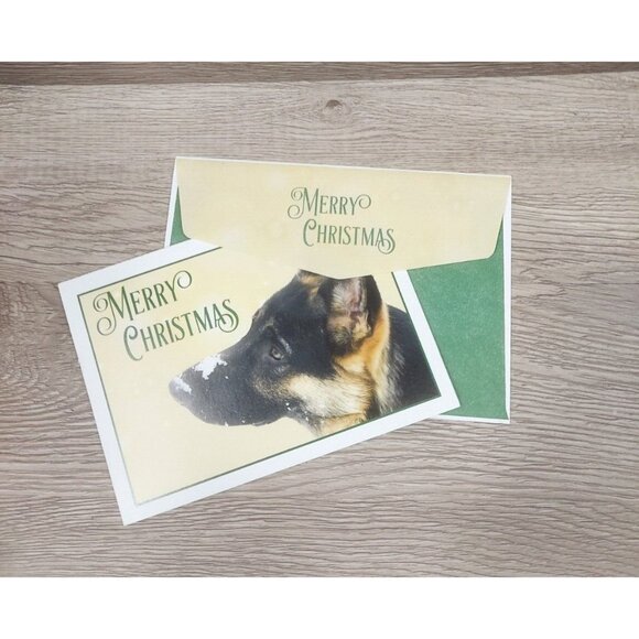 Happy Holidays Dogs Pets Lover Christmas Blessings Holiday Seasons Greeting Card - Picture 2 of 5